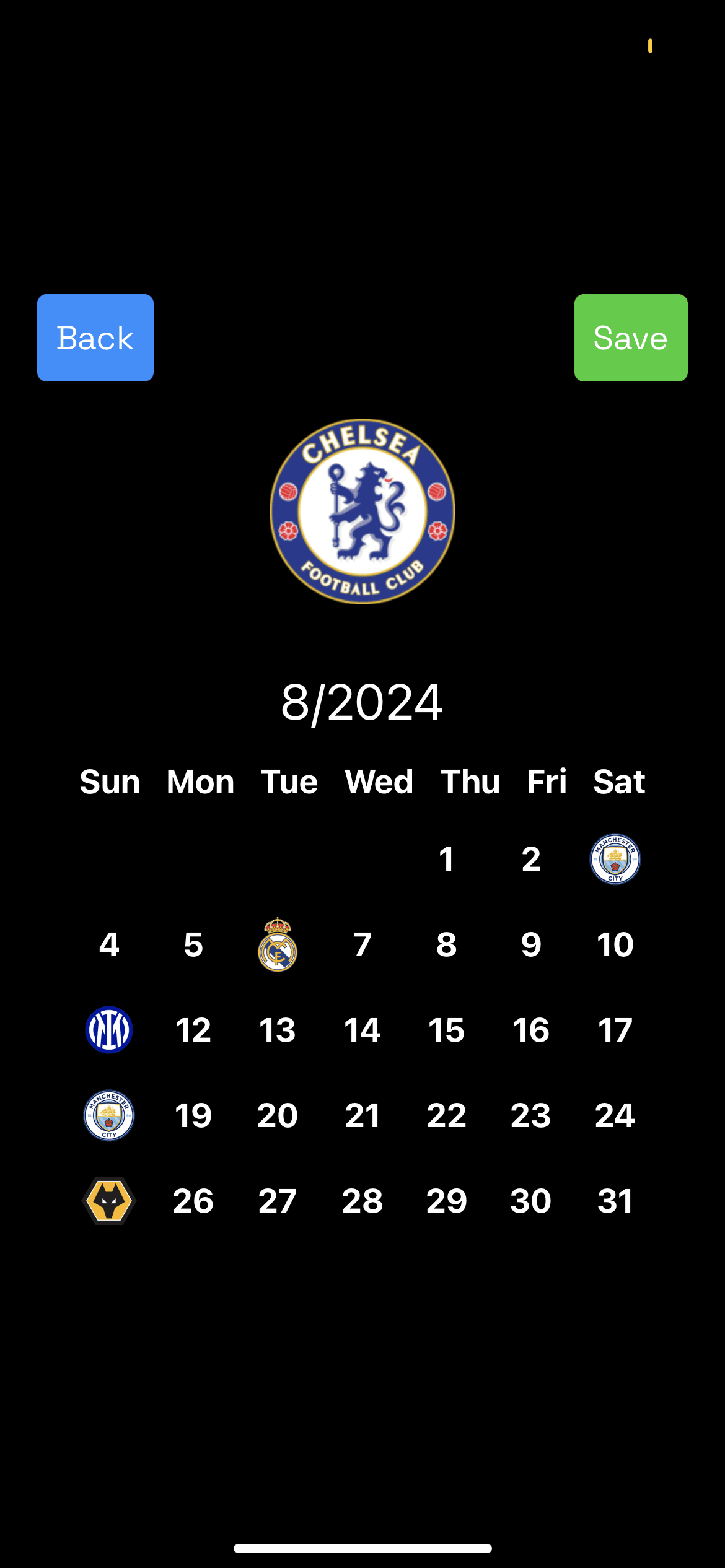 Wallpaper App generated wallpaper